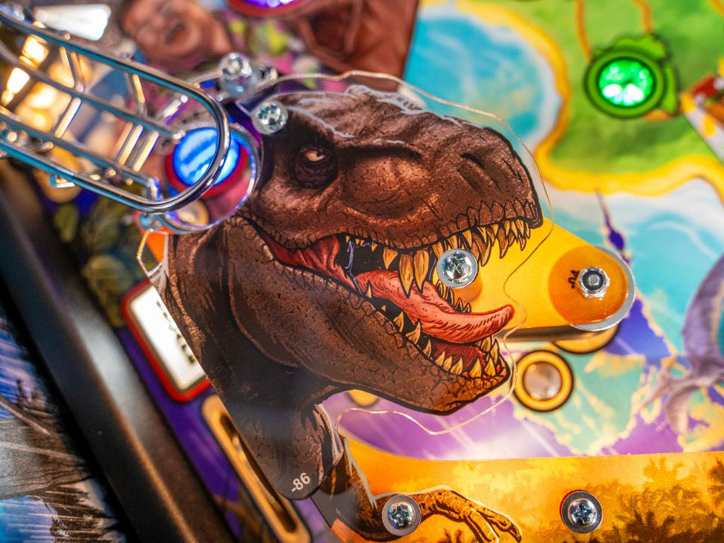 Jurassic Park 30th Anniversary LE Pinball Machine by STERN Pinball For
